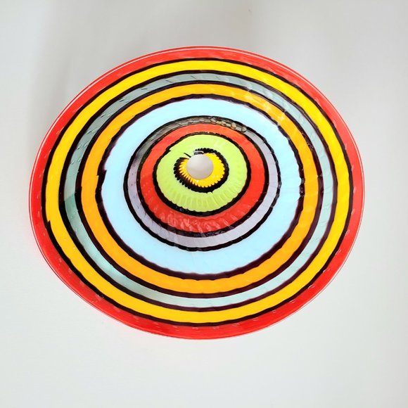 Multicolored glass sealing light cover. - Picture 4 of 4